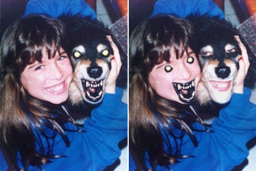 Native mother will not know: when the exchange of faces turns into some kind of creepy circus
