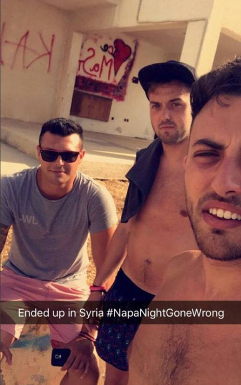 Navegado: Los turistas británicos se fueron de juerga en Chipre y terminaron en Siria