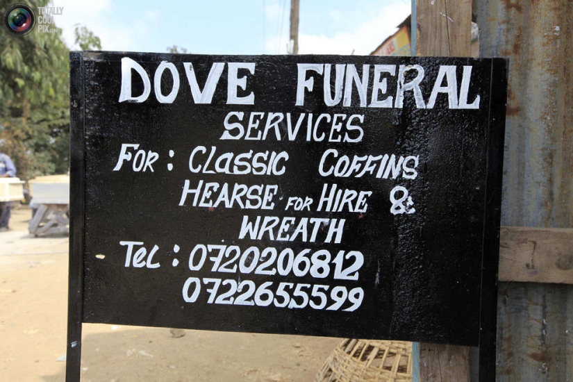 Negocio funerario en África Negocio funerario en África