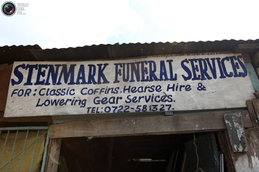 Negocio funerario en África Negocio funerario en África
