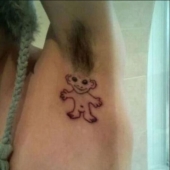 New Crazy Trend – Armpit Tattoos