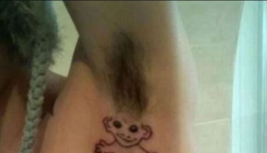 New Crazy Trend – Armpit Tattoos New Crazy Trend – Armpit Tattoos