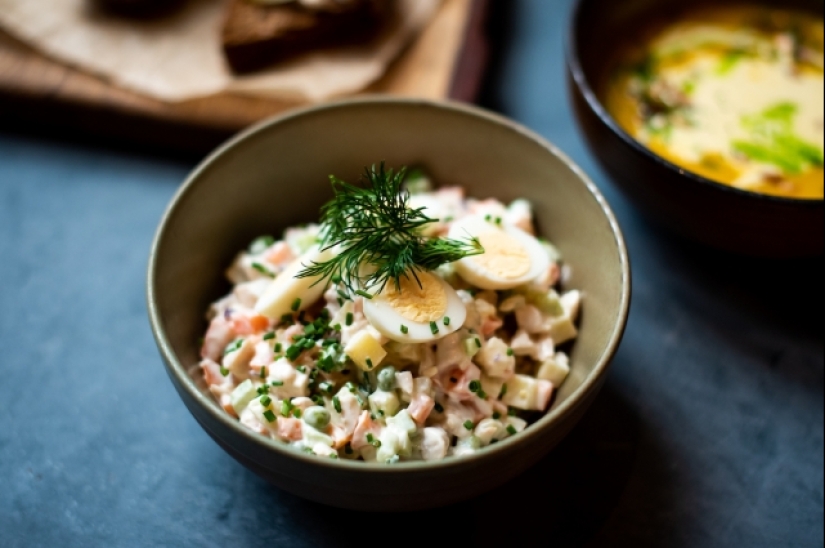 New flavors of old salad: 8 interesting recipes Christmas Olivier