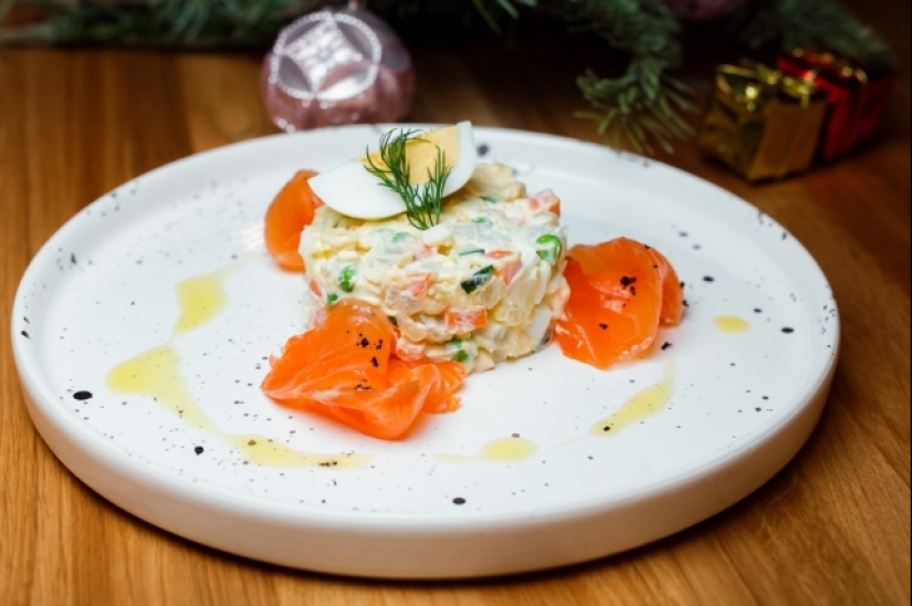 New flavors of old salad: 8 interesting recipes Christmas Olivier