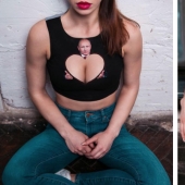 New women's T-shirts with Putin's image should appeal to men