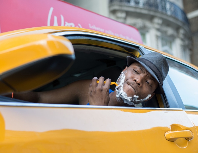 New York taxi drivers starred again for anti-glamour calendar New York taxi drivers starred again for anti-glamour calendar