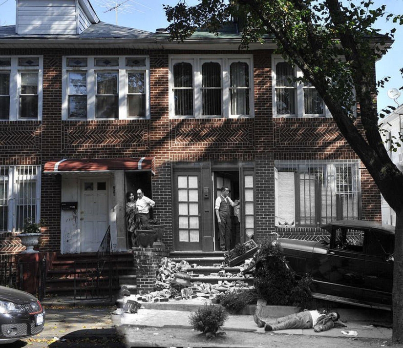 New York then and now New York then and now