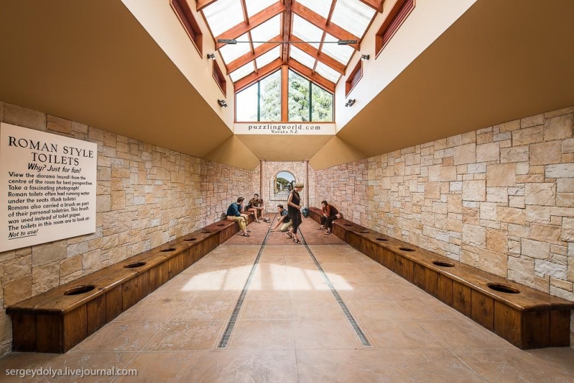 New Zealand. Puzzling World New Zealand. Puzzling World