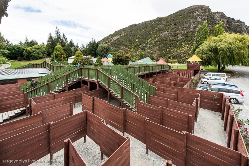 New Zealand. Puzzling World New Zealand. Puzzling World