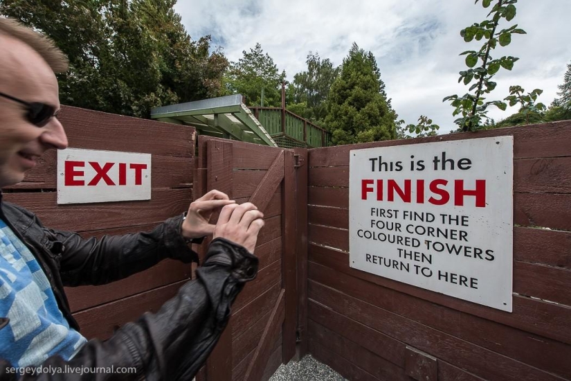 New Zealand. Puzzling World New Zealand. Puzzling World