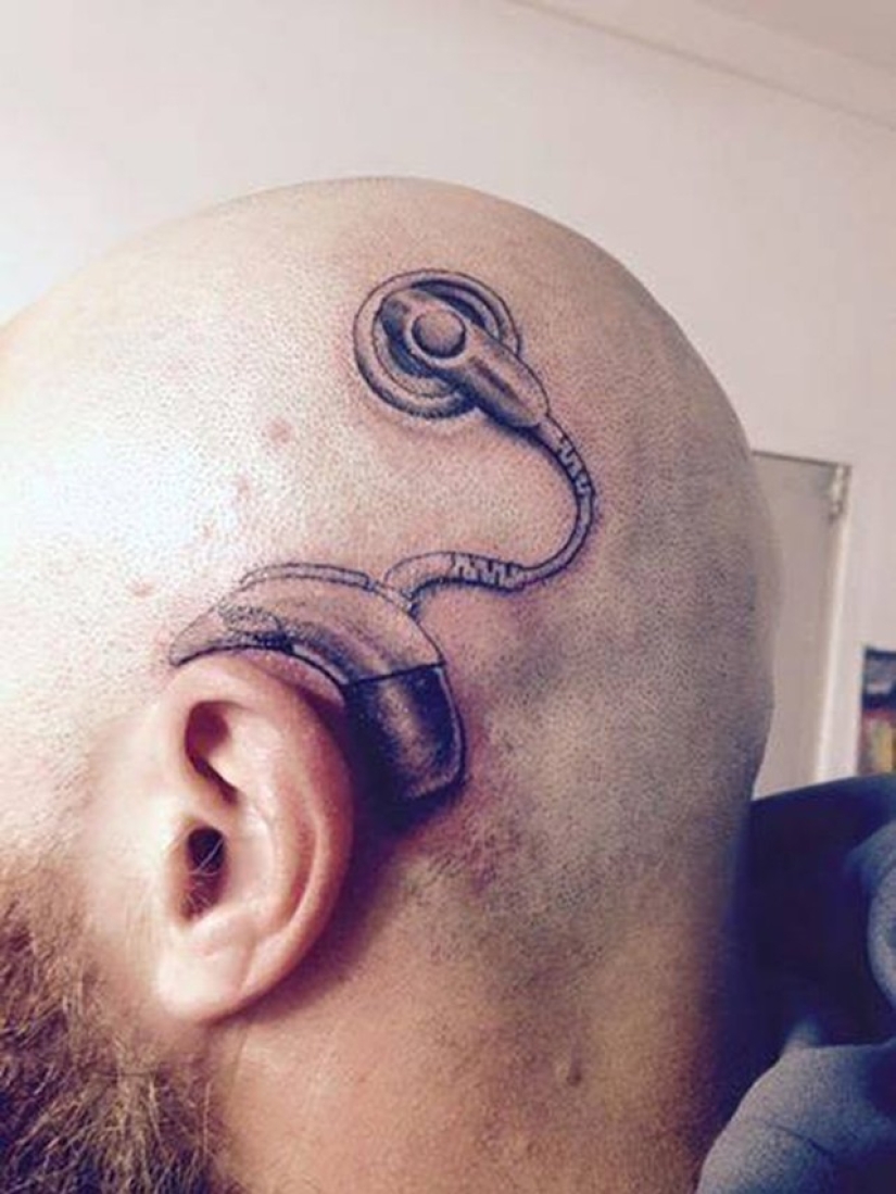 New Zealander tattooed himself in solidarity with his 6-year-old deaf daughter