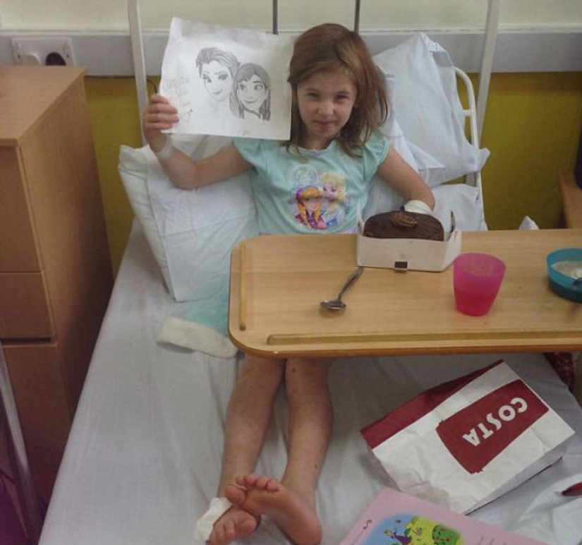 "Niña de acero": colegiala de 7 años no siente hambre, dolor y cansancio "Niña de acero": colegiala de 7 años no siente hambre, dolor y cansancio