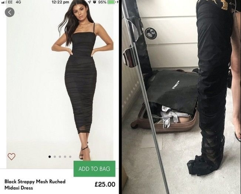 No thanks, I'm still like, I'll take a look. Weird cut clothes that people bought