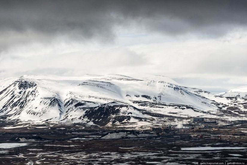 Norilsk y Dudinka desde arriba