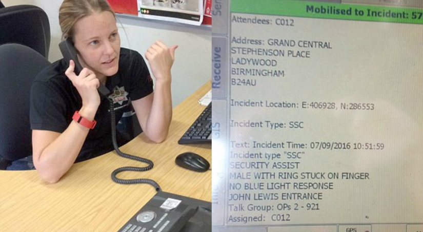 Normally burned out: the guy called rescuers to propose to a firefighter girl