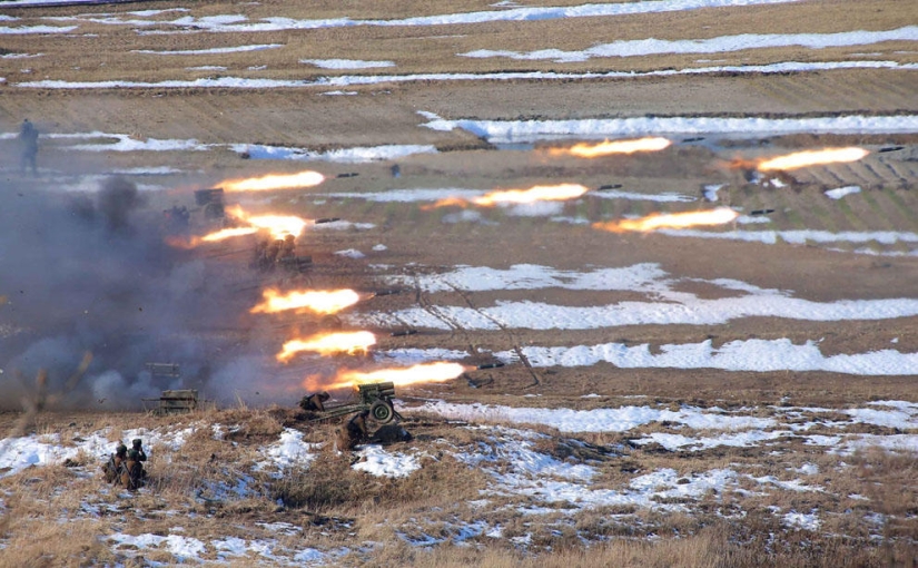 North Korea put missiles on alert and aims at the US