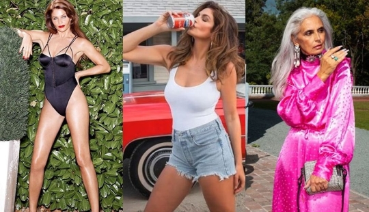 Not "grandmothers": models aged 50+ who still hold the brand Not "grandmothers": models aged 50+ who still hold the brand