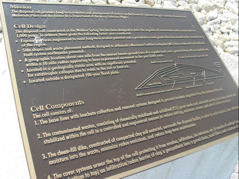 Nuclear waste dump has become a tourist attraction Nuclear waste dump has become a tourist attraction