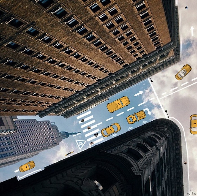 Nueva York alegre a través de los ojos de Eliska Podzimkova