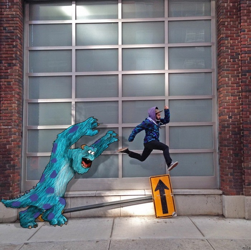 Nueva York alegre a través de los ojos de Eliska Podzimkova