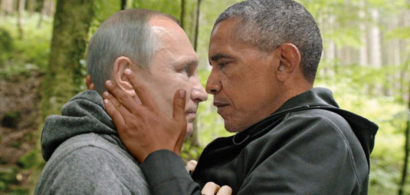 Obama's Scathing look at Putin was at the center of the photojab battle Obama's Scathing look at Putin was at the center of the photojab battle
