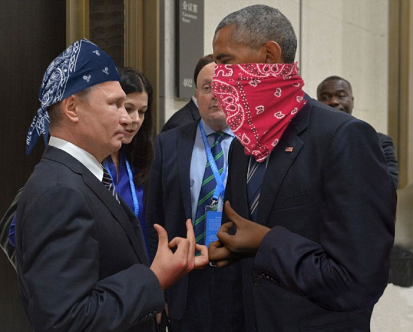 Obama's Scathing look at Putin was at the center of the photojab battle Obama's Scathing look at Putin was at the center of the photojab battle