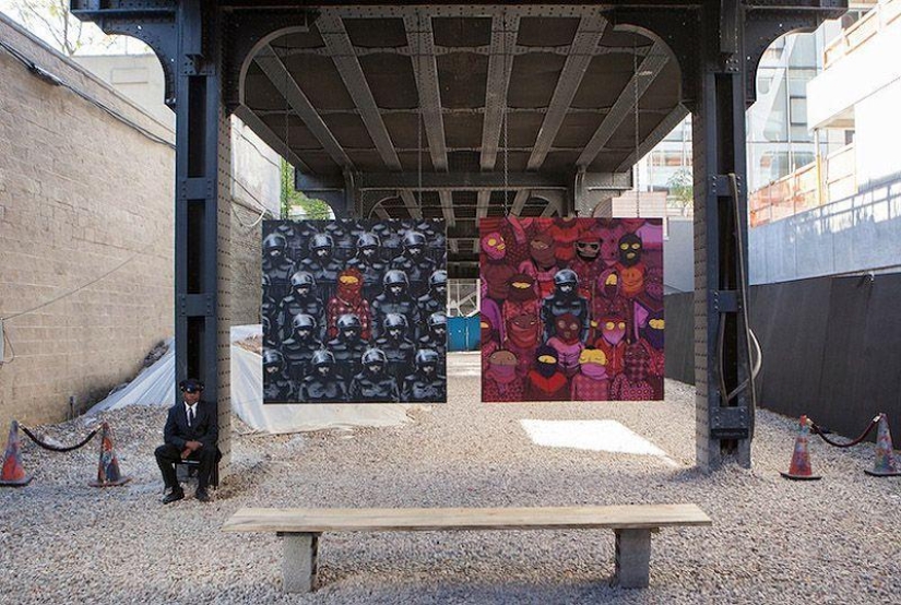 Occupy street art