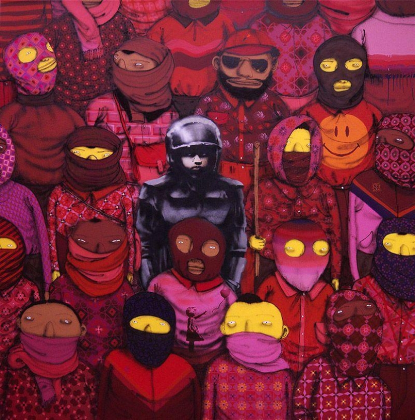 Occupy street art
