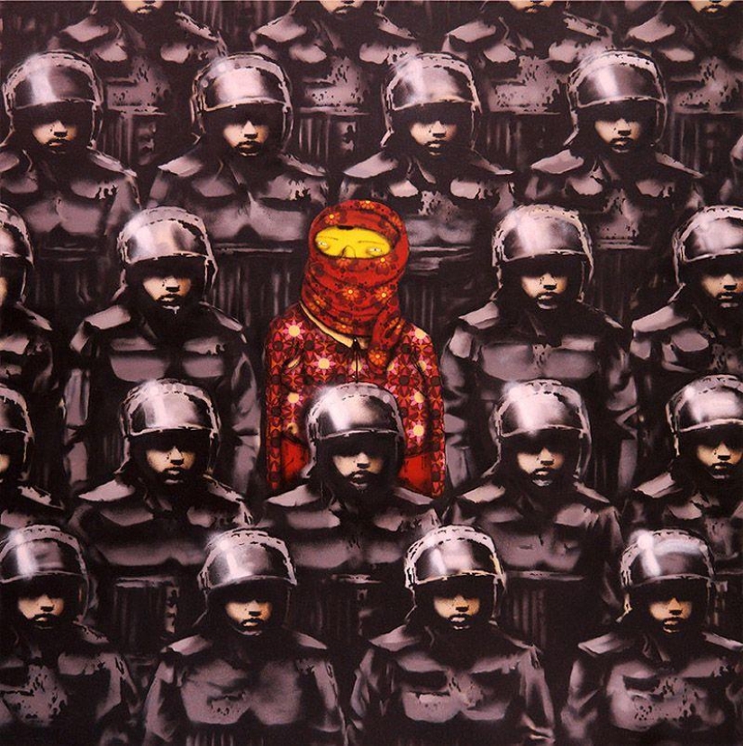 Occupy street art
