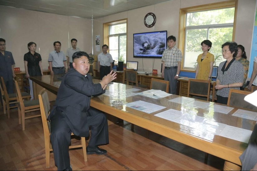 Ocupado Kim Jong-un