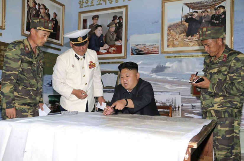 Ocupado Kim Jong-un