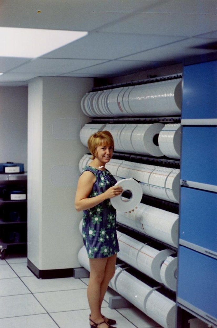 Office workers 50 years ago Office workers 50 years ago
