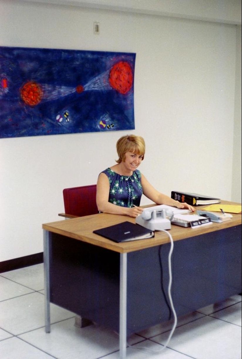 Office workers 50 years ago Office workers 50 years ago