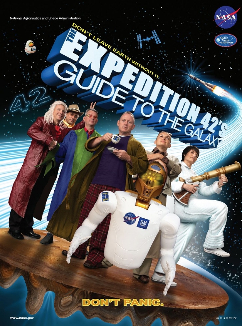 Olvídate de Star Wars... ¡Estos son carteles de la misión ISS!