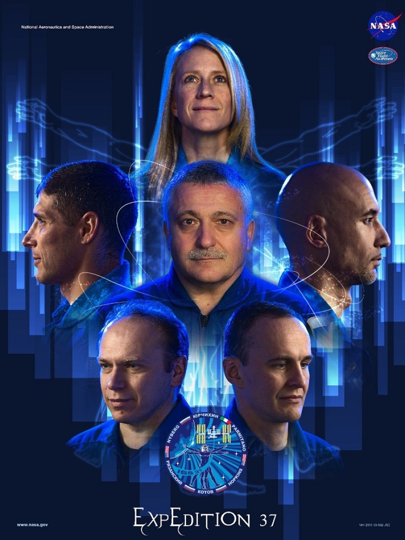 Olvídate de Star Wars... ¡Estos son carteles de la misión ISS!
