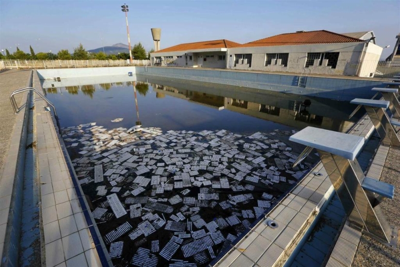 Olympic venues in Athens. 10 years later