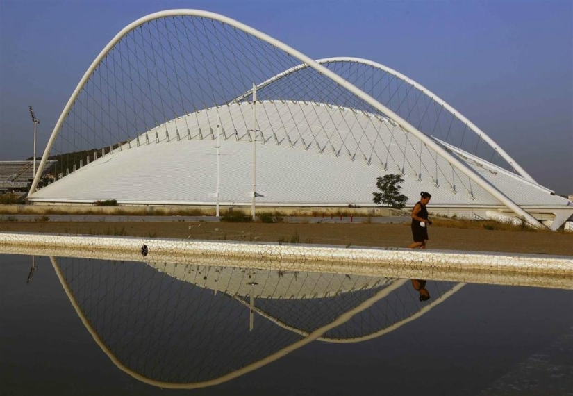 Olympic venues in Athens. 10 years later