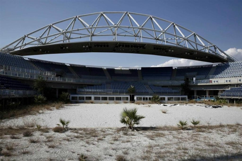 Olympic venues in Athens. 10 years later