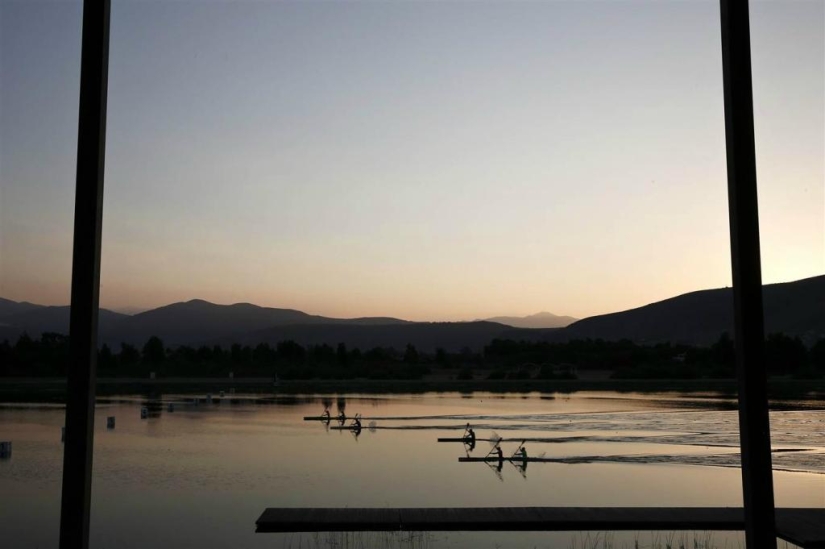 Olympic venues in Athens. 10 years later