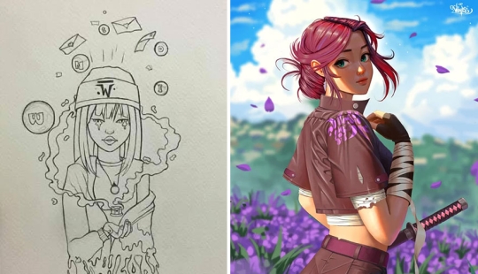 On This Online Group, Artists Share How Their Work Improved Over A Period Of Time