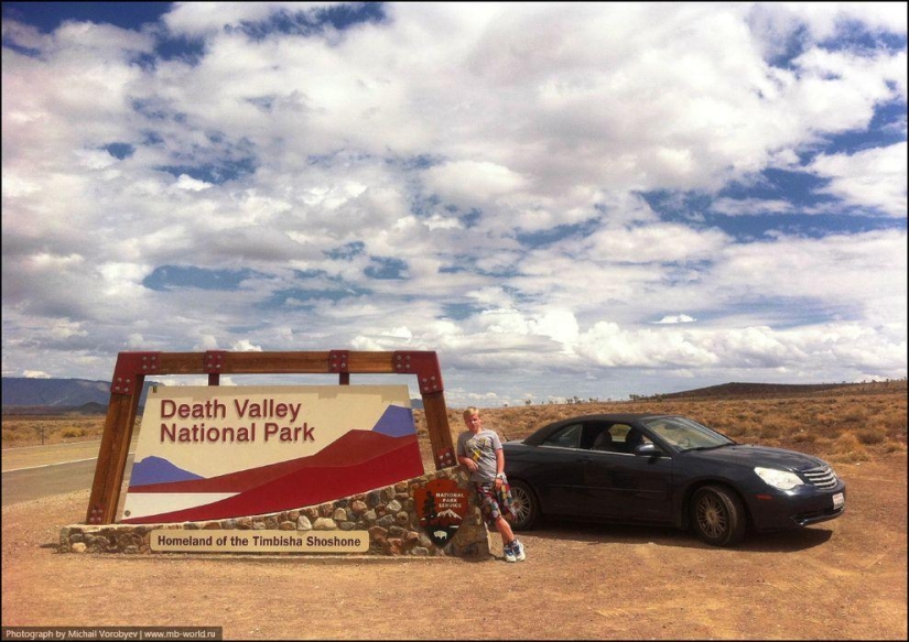 One day in Death Valley