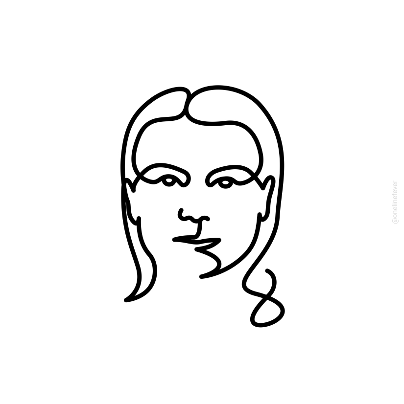 “One-Line Celebrities”: Our Simple But Challenging Single Line Portraits