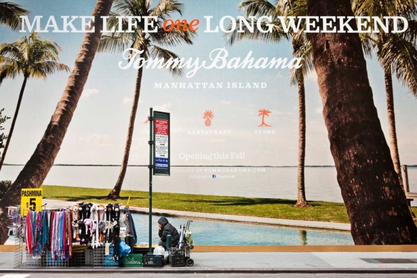 Ordinary people in the world of advertising luxury