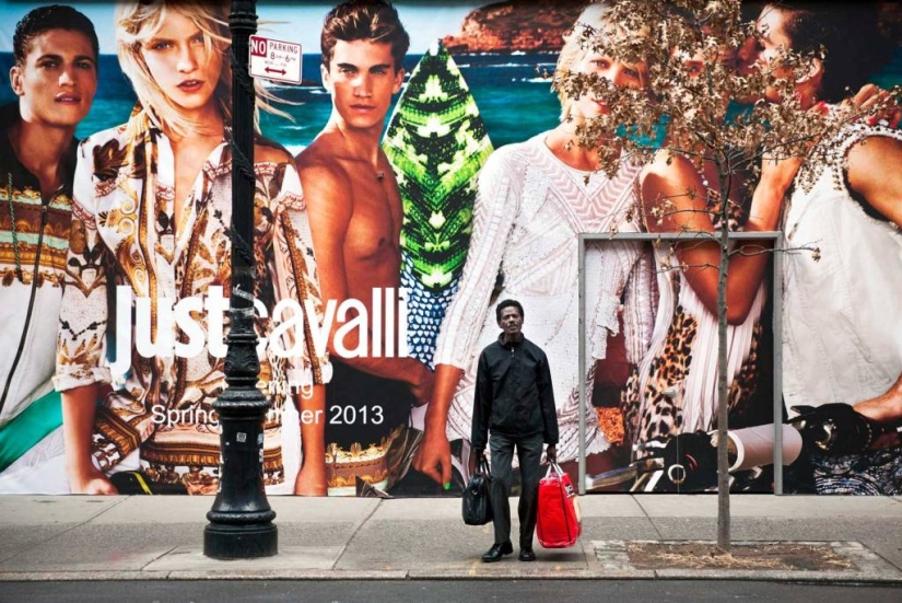 Ordinary people in the world of advertising luxury