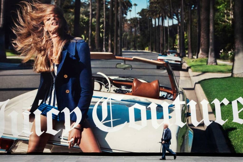 Ordinary people in the world of advertising luxury