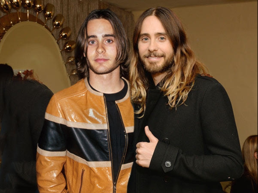 Oscar nominees with them when they were young