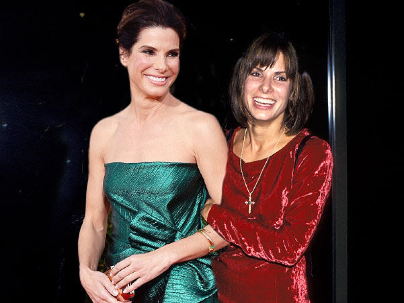 Oscar nominees with them when they were young