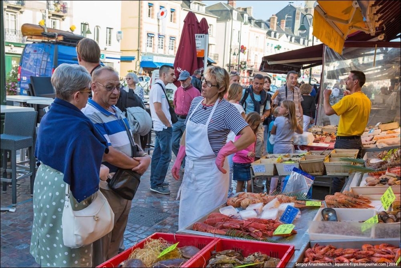 Ostras por tres kopeks o un mercado de pescado a orillas del Canal de la Mancha