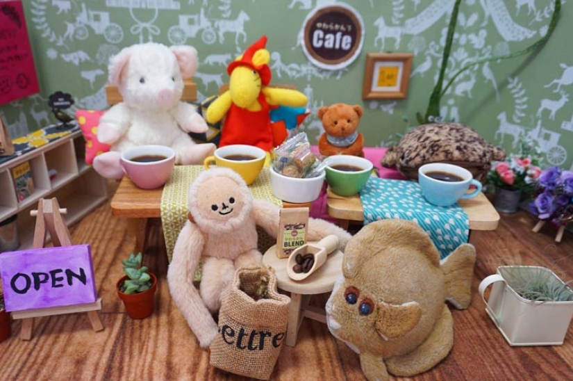 Otra locura japonesa: cafetería para peluches Otra locura japonesa: cafetería para peluches