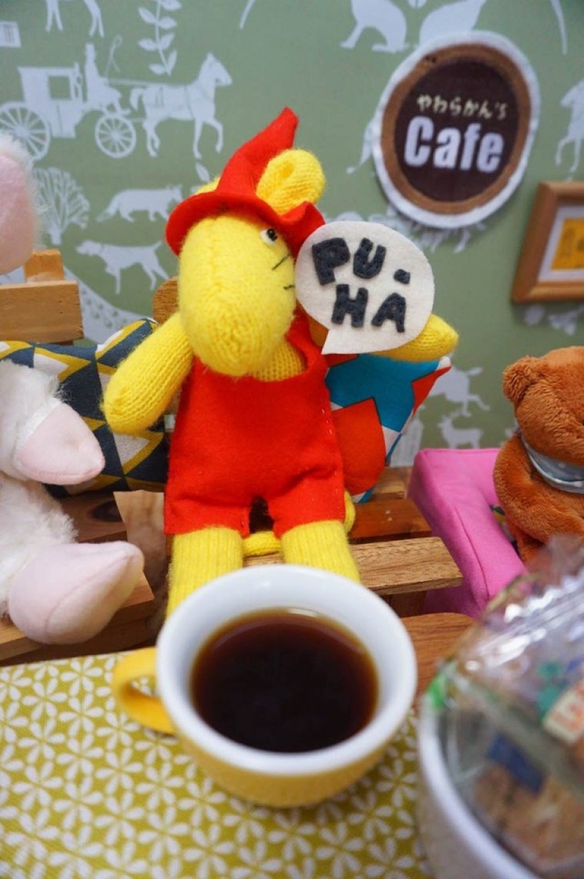 Otra locura japonesa: cafetería para peluches Otra locura japonesa: cafetería para peluches